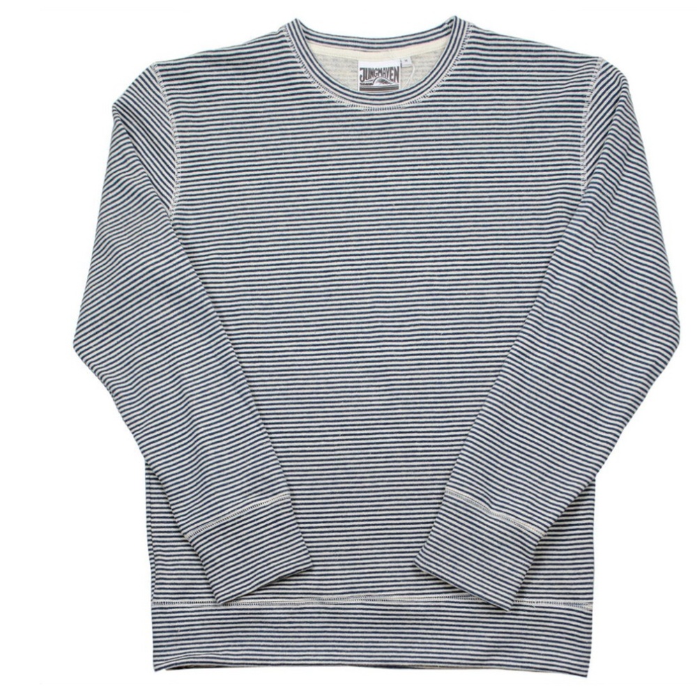 Jungmaven stripe sweatshirt - unisex